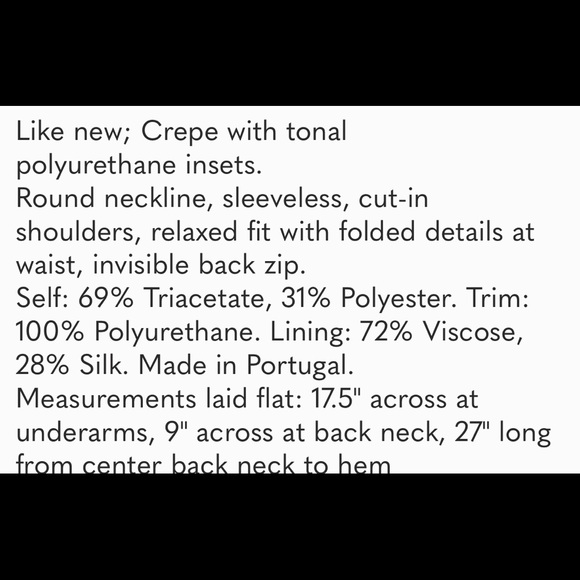 Rag & bone Nudie Tonal trim sleeveless top - Picture 6 of 6